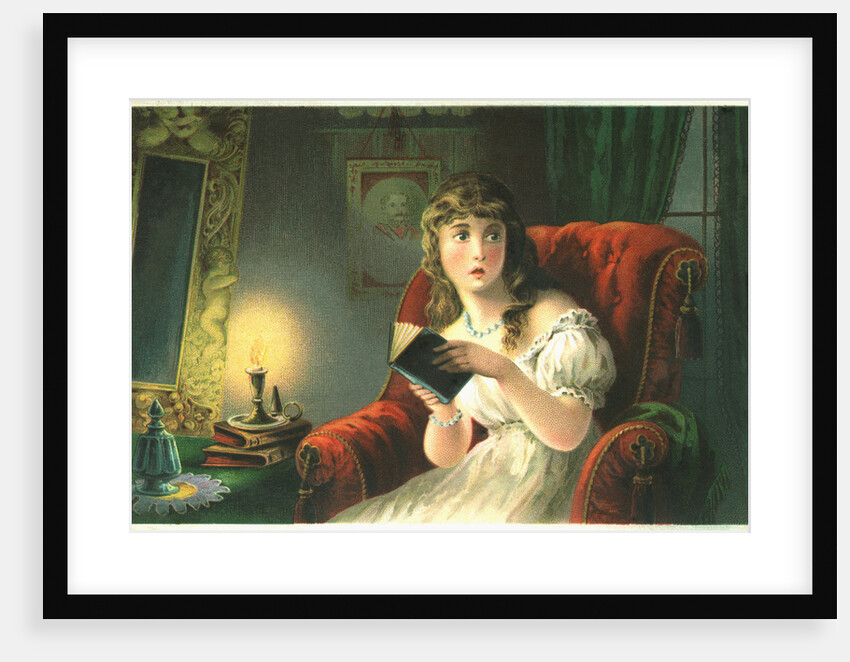 The Ghost Story by Robert William Buss Trade Card by Anonymous