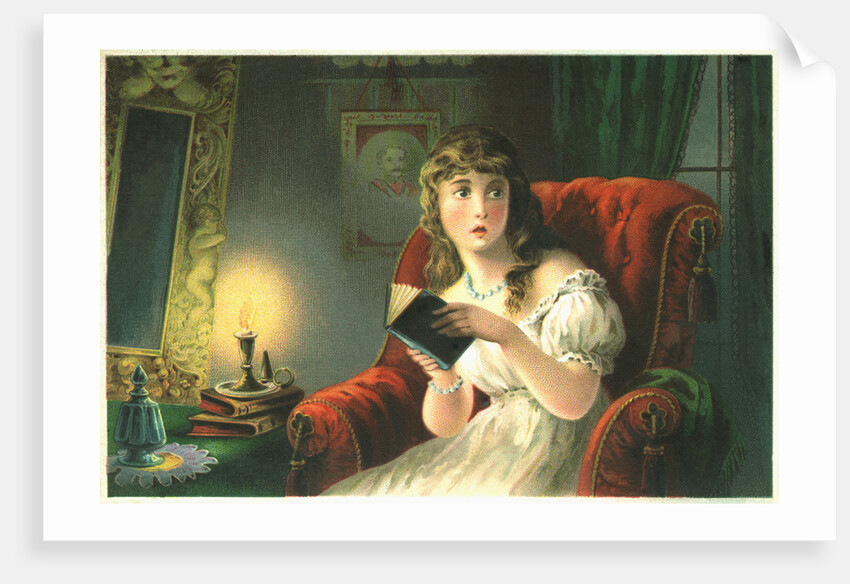The Ghost Story by Robert William Buss Trade Card by Anonymous
