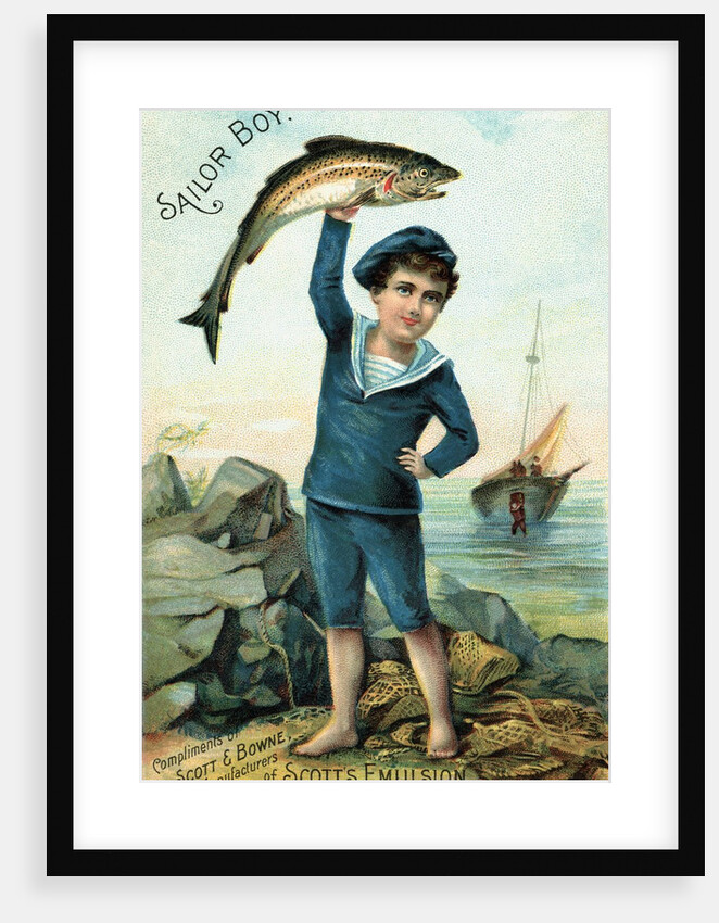 Sailor Boy Trade Card by Anonymous