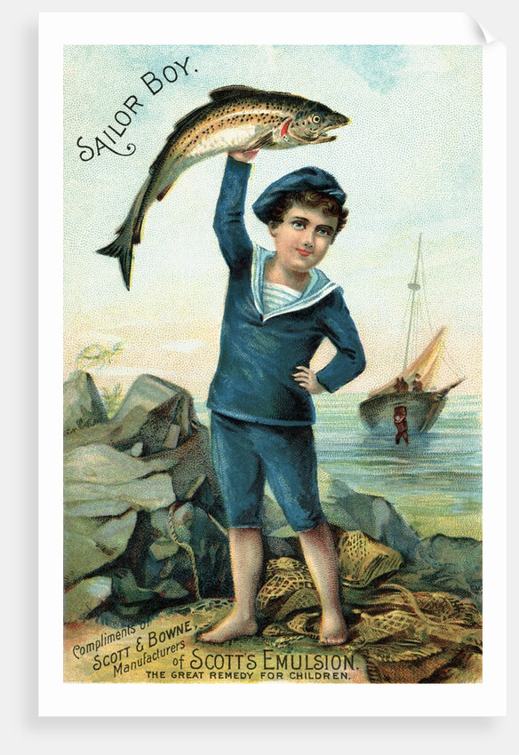 Sailor Boy Trade Card by Anonymous