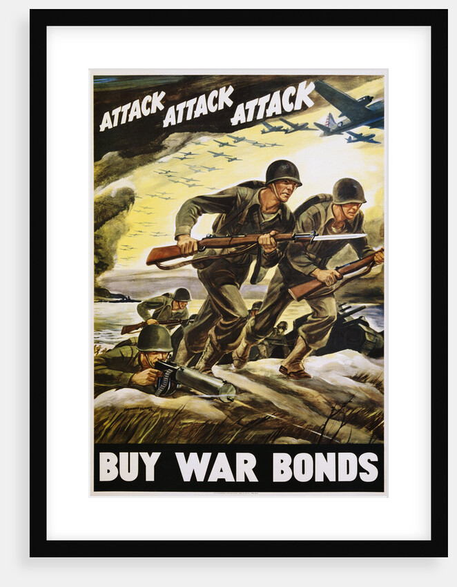 Buy War Bonds Poster by Ferdinand Warren