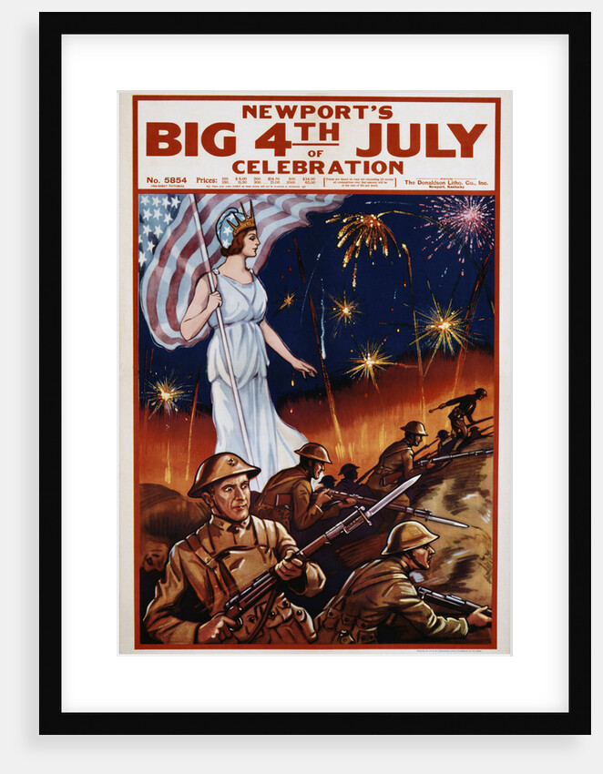 Newport's Big 4th of July Celebration Poster by Anonymous