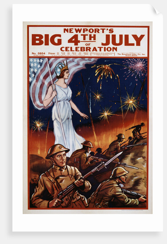 Newport's Big 4th of July Celebration Poster by Anonymous