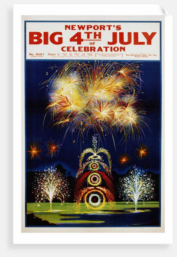 Newport's Big 4th of July Celebration Poster by Anonymous