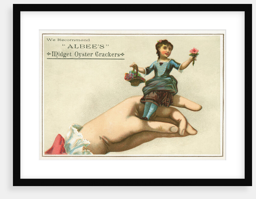 Albee's Midget Oyster Crackers Trade Card by Anonymous