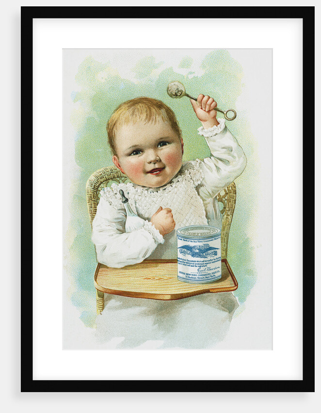 Eagle Brand Condensed Milk Trade Card by Anonymous