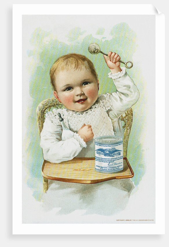 Eagle Brand Condensed Milk Trade Card by Anonymous