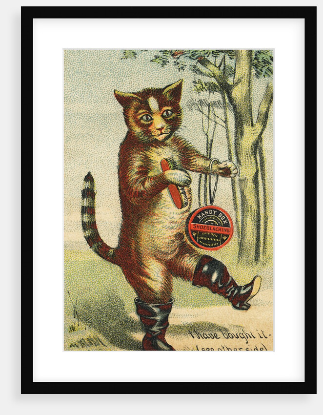 I have bought it Handy Box Shoe Blacking Trade Card by Anonymous