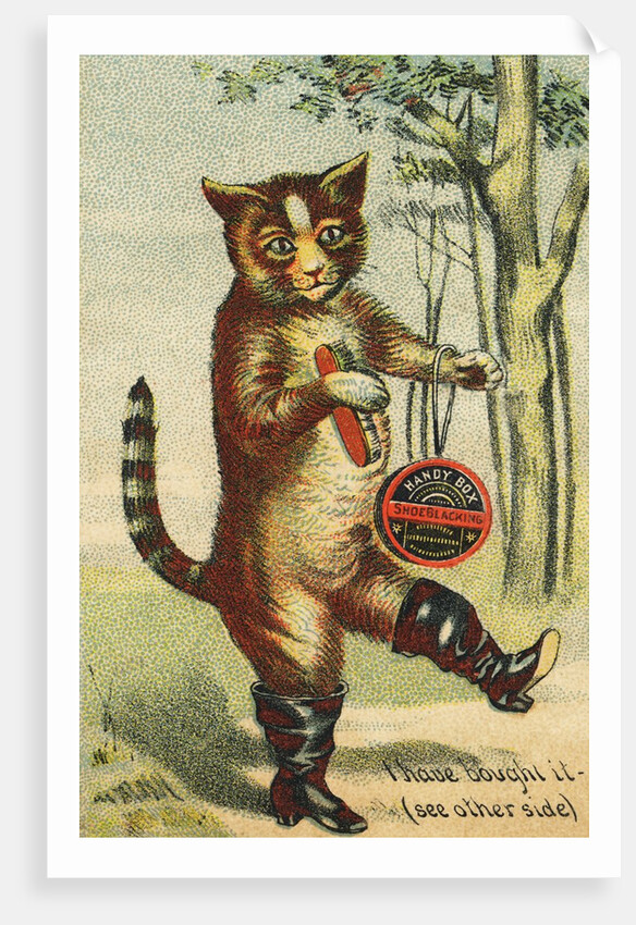 I have bought it Handy Box Shoe Blacking Trade Card by Anonymous