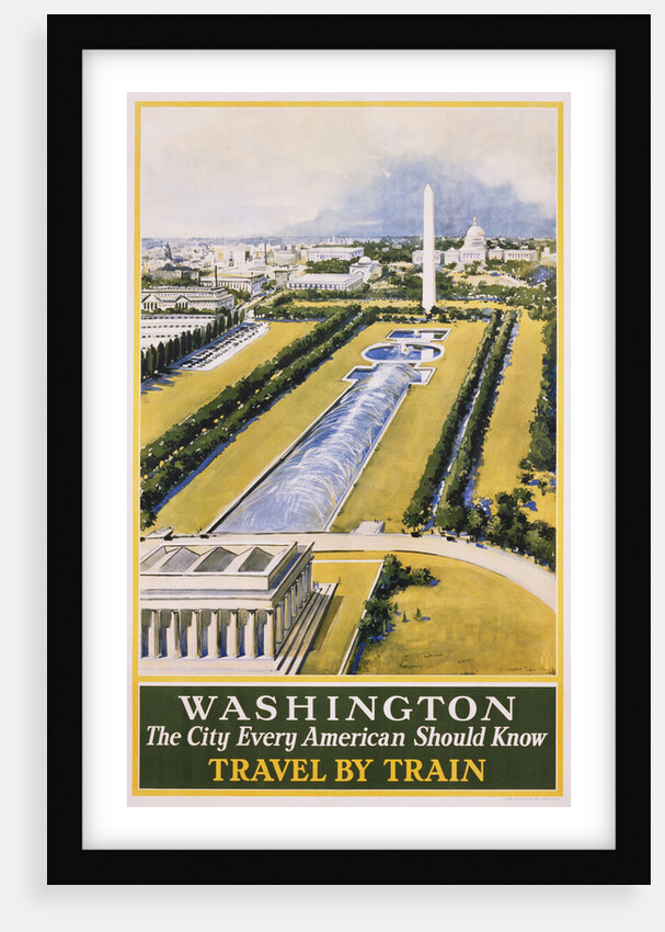 Washington Travel Poster by Anonymous