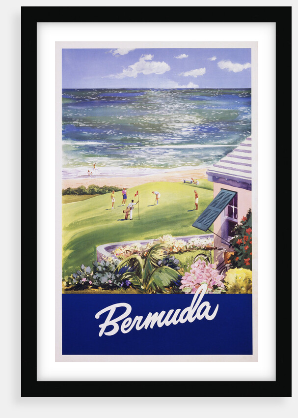 Bermuda Travel Poster by Anonymous