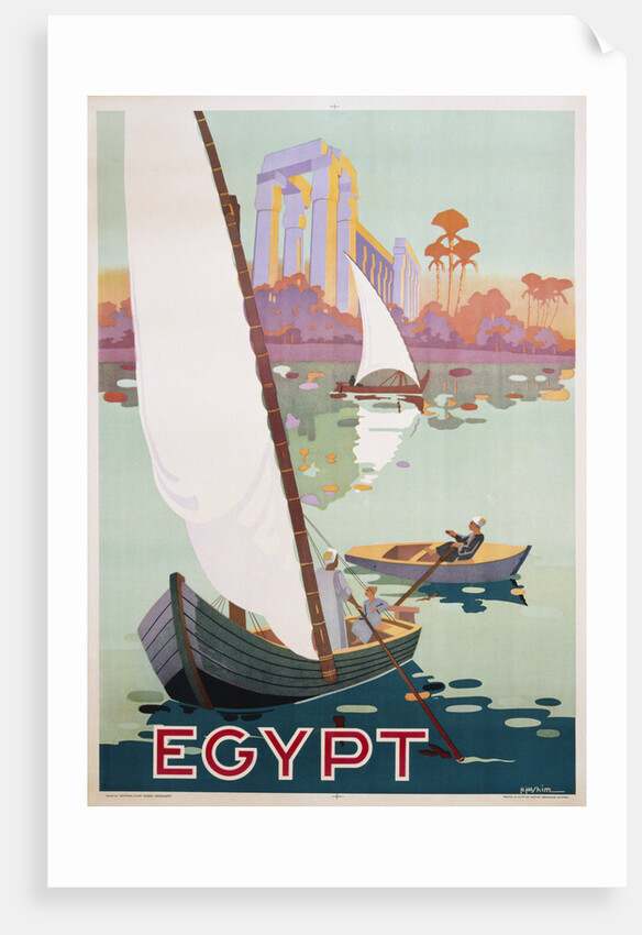 Egypt Poster by H. Hashim