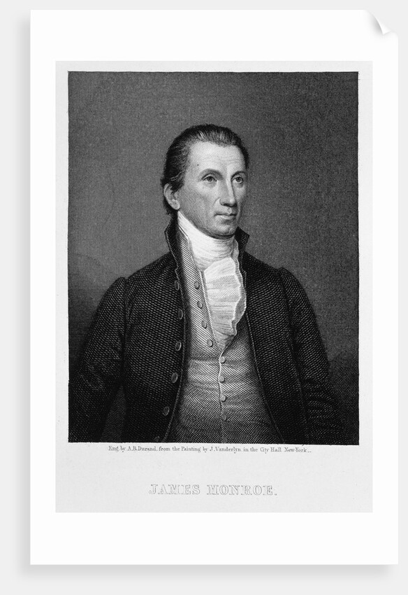 James Monroe by Asher Brown Durand