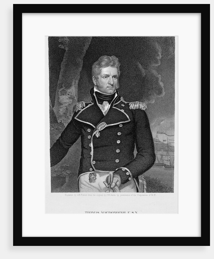 Lieutenant Thomas MacDonough by John B. Forrest