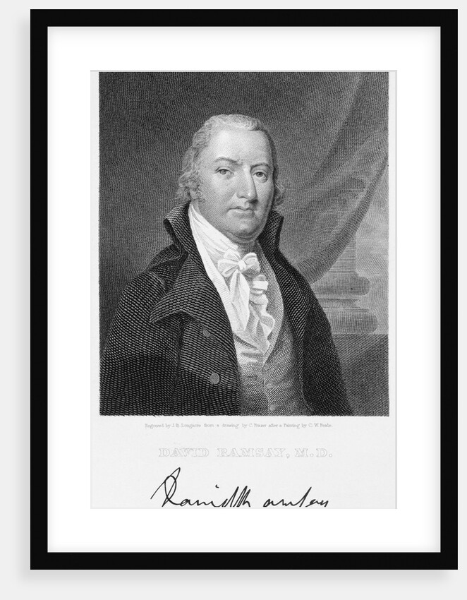 David Ramsay by James Barton Longacre