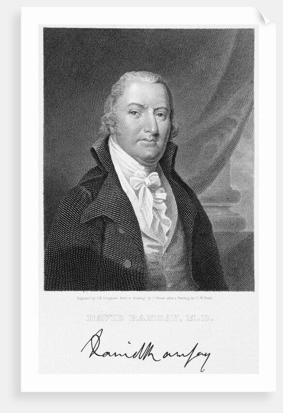 David Ramsay by James Barton Longacre
