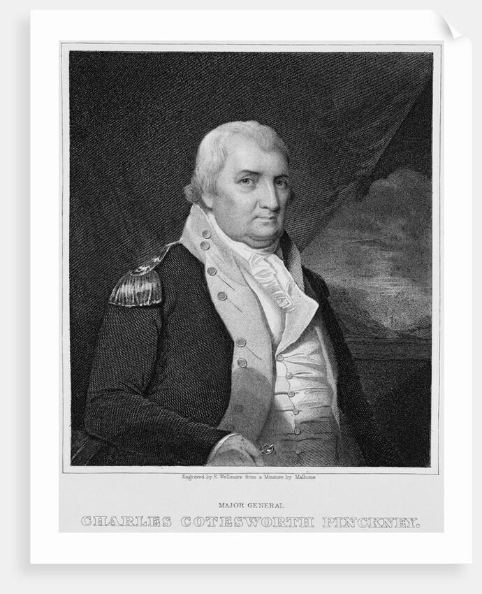 Major General Charles Pinckney by Edward Wellmore