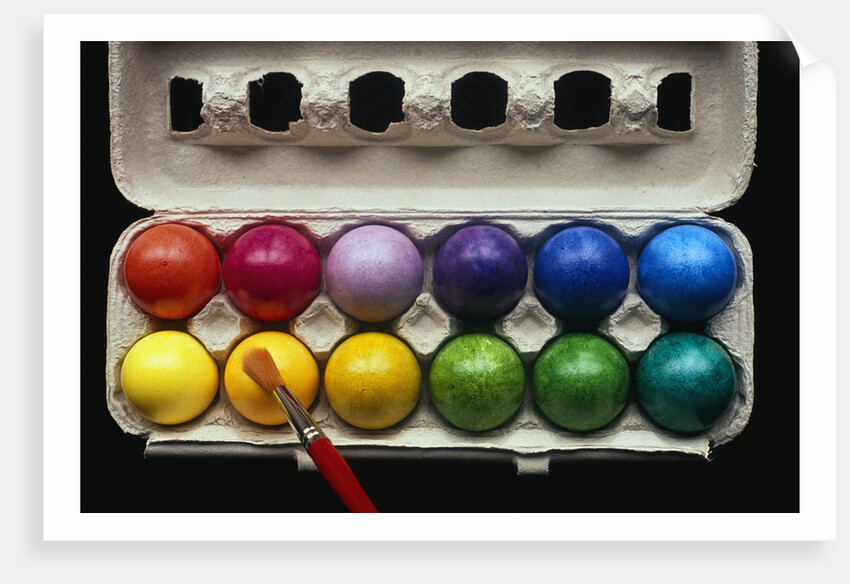 Painted Easter Eggs by Anonymous