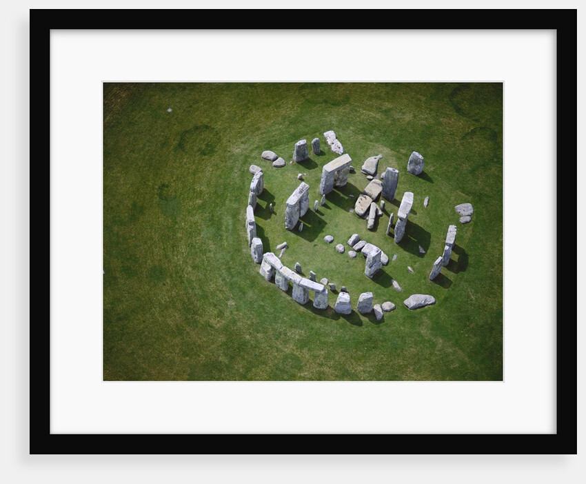 Aerial View of Stonehenge by Anonymous