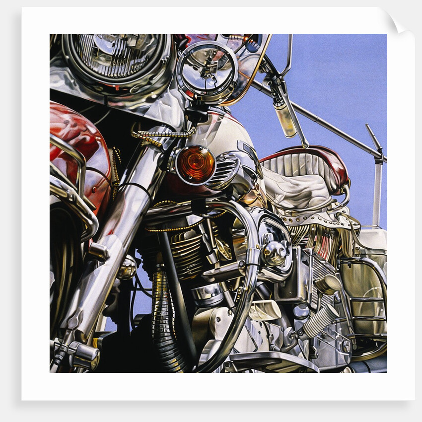 Motorcycle I by DAVID PARRISH