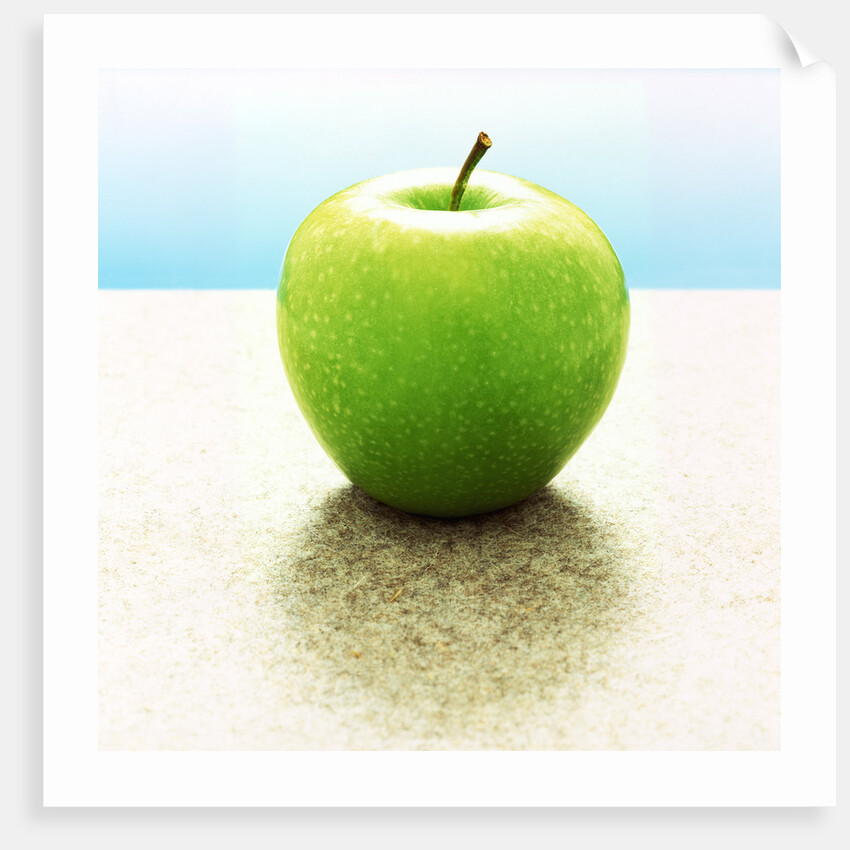 Green Granny Smith Apple by Corbis