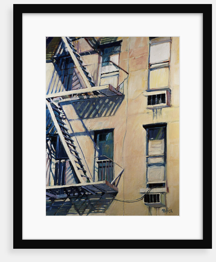 Fire Escapes III by Patti Mollica