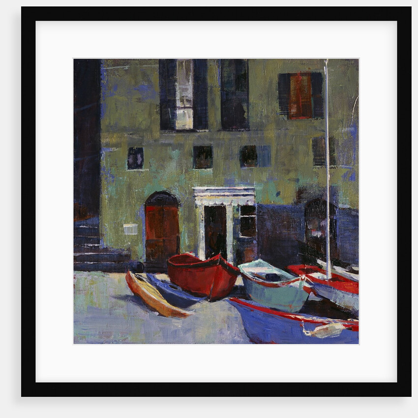 Carmine Boats by Patti Mollica