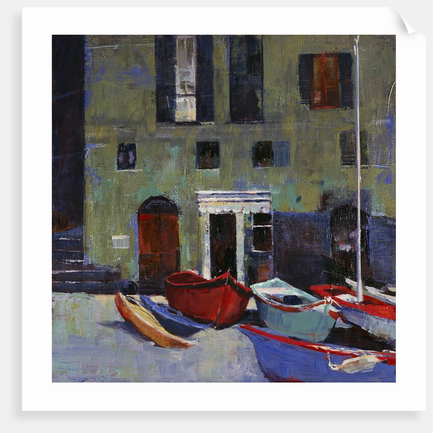 Carmine Boats by Patti Mollica