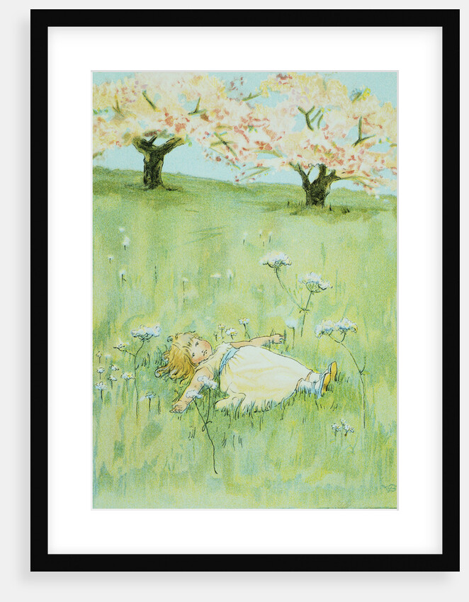 Rose-Buds Book Illustration by Virginia Gerson