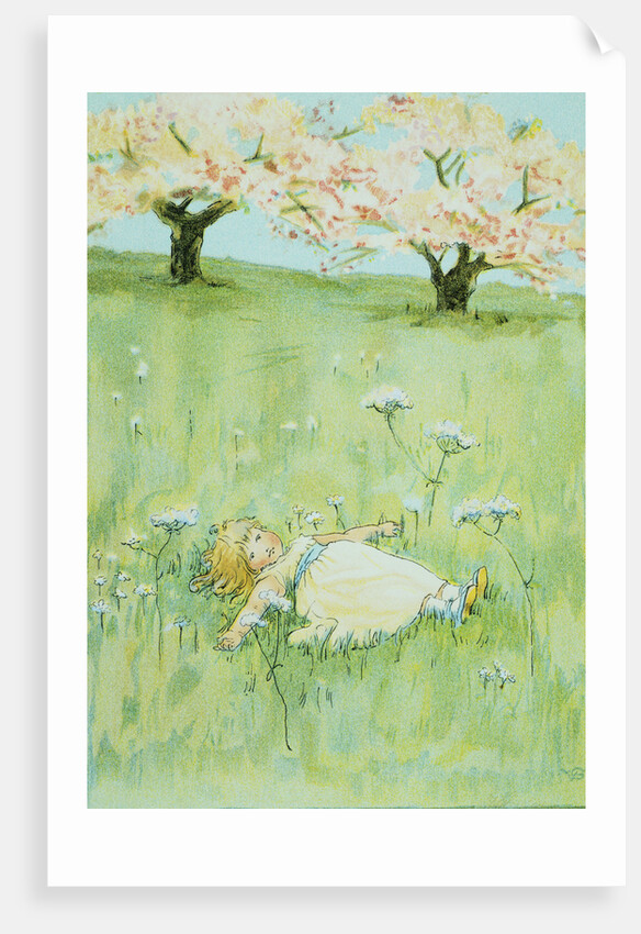 Rose-Buds Book Illustration by Virginia Gerson