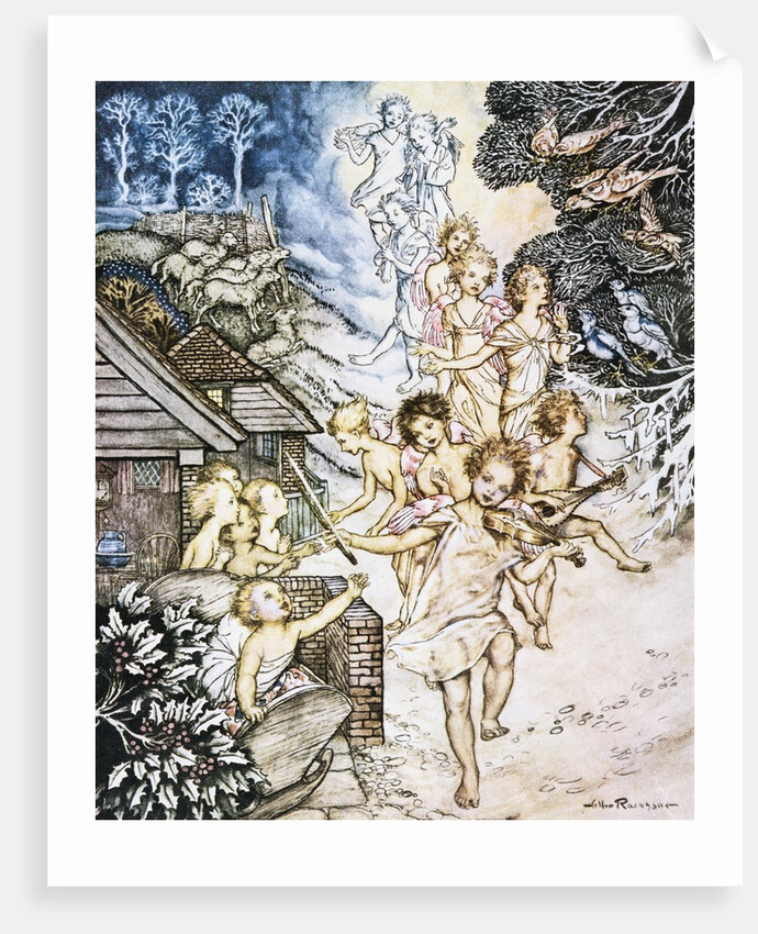 To Bethlehem: A Christmas Masque by Arthur Rackham