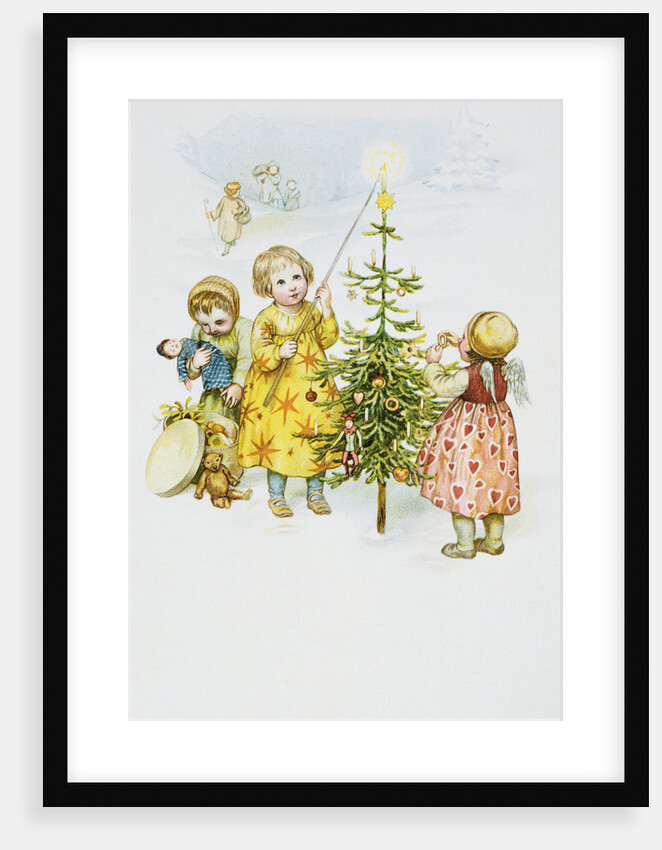 Christmas Postcard by Anonymous