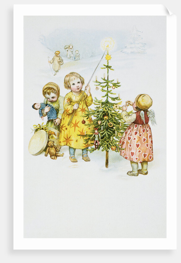 Christmas Postcard by Anonymous