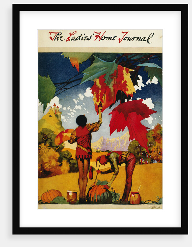 Cover Illustration for the Ladies' Home Journal by Frank Godwin