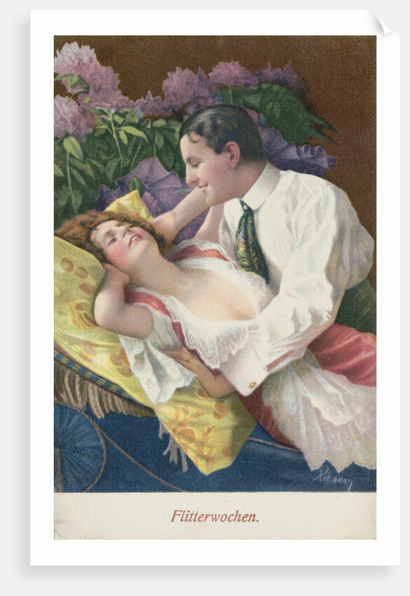 Flitterwochen Postcard by Anonymous
