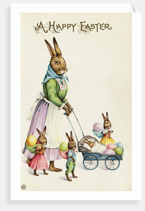 A Happy Easter Postcard by Anonymous