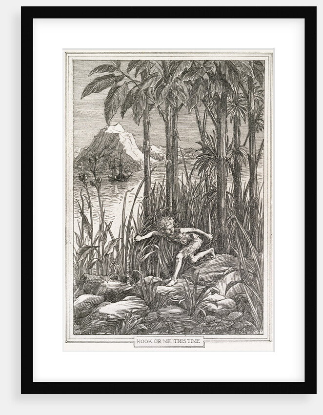 Hook or Me This Time Book Illustration by Francis Donkin Bedford