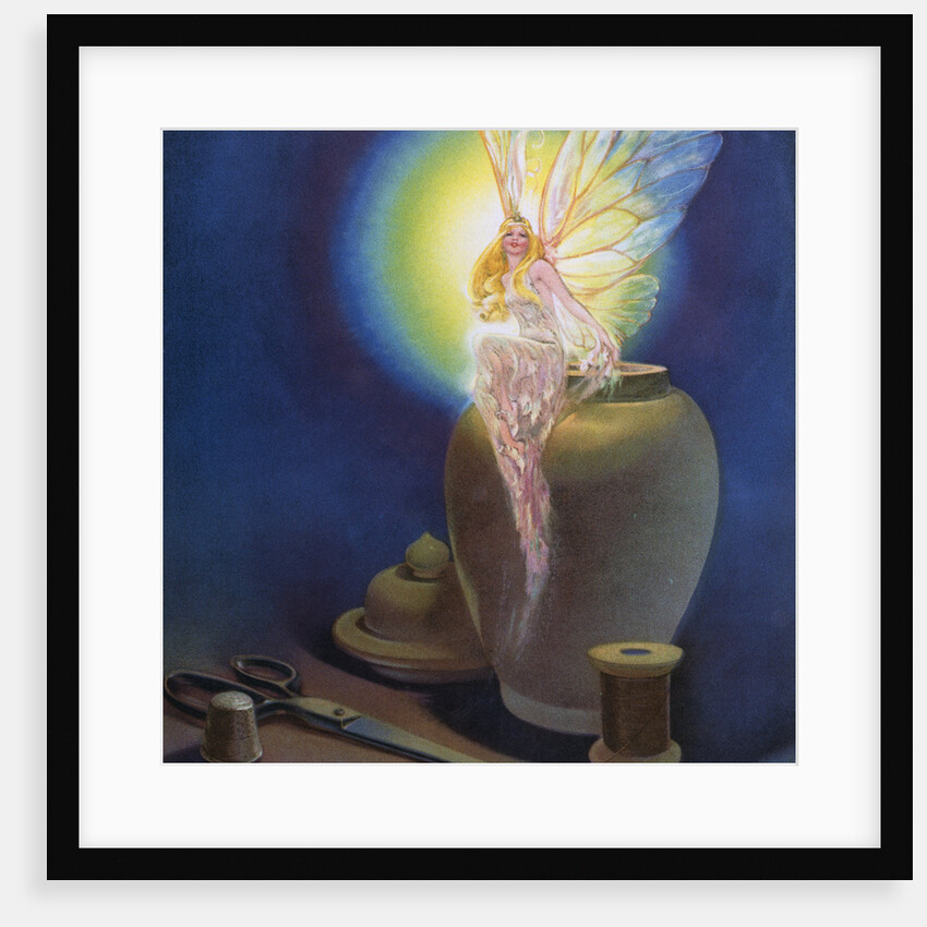 Book Illustration of Tinkerbell the Fairy by Roy Best