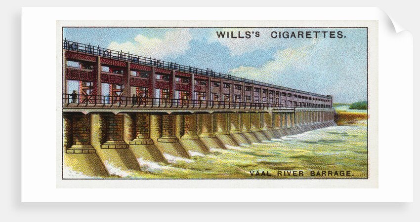 Vaal River Barrage Wills's Cigarette Trade Card by Anonymous
