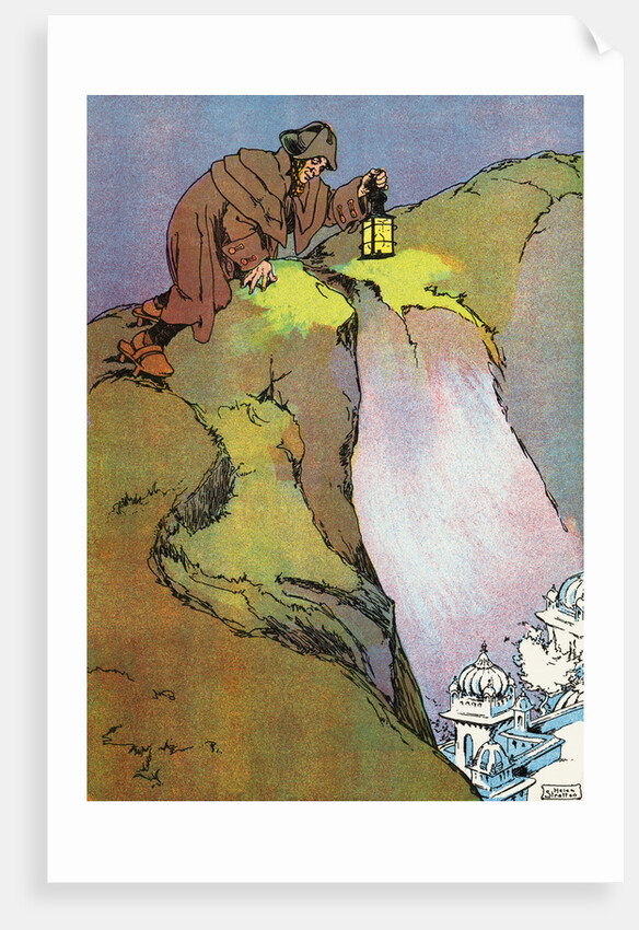 The Watchman Finds Himself on the Moon by Helen Stratton