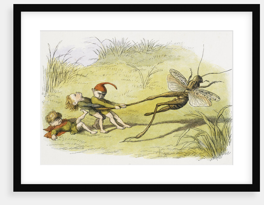 Cruel Elves Illustration by Richard Doyle