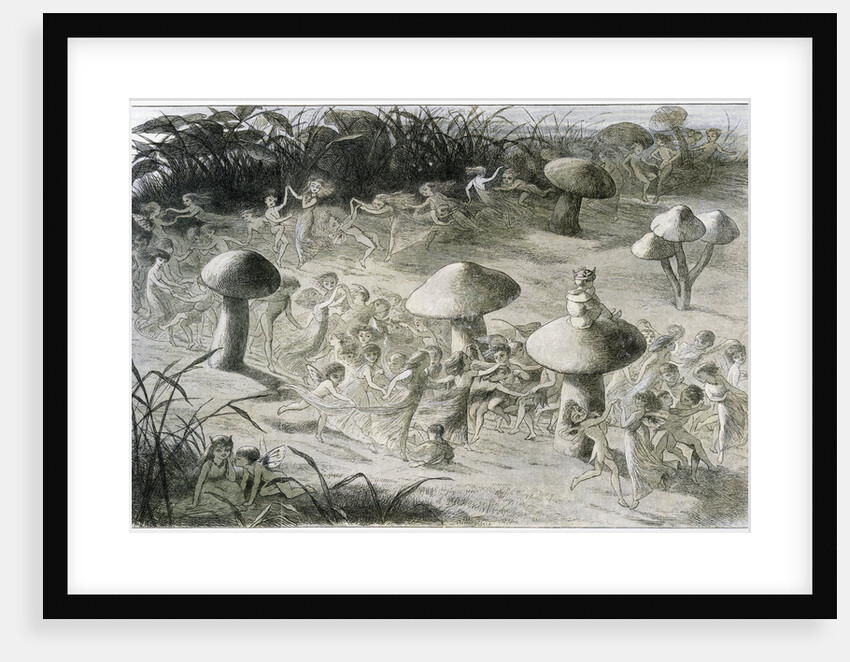 An Elfin Dance by Night Illustration by Richard Doyle