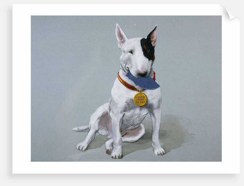 Darby Wearing a Medal from Darby, the Special-Order Pup by Alexandra Day