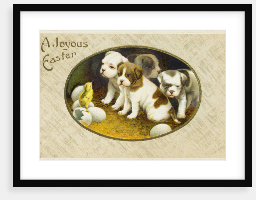 A Joyous Easter Postcard by Anonymous