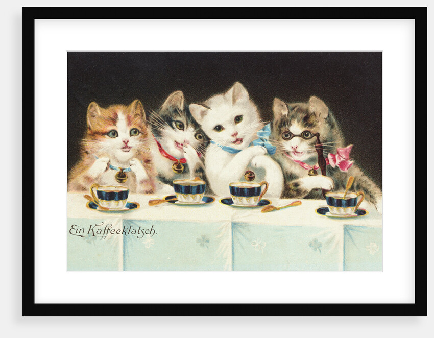 Ein Kaffeeklatsch Postcard by Anonymous