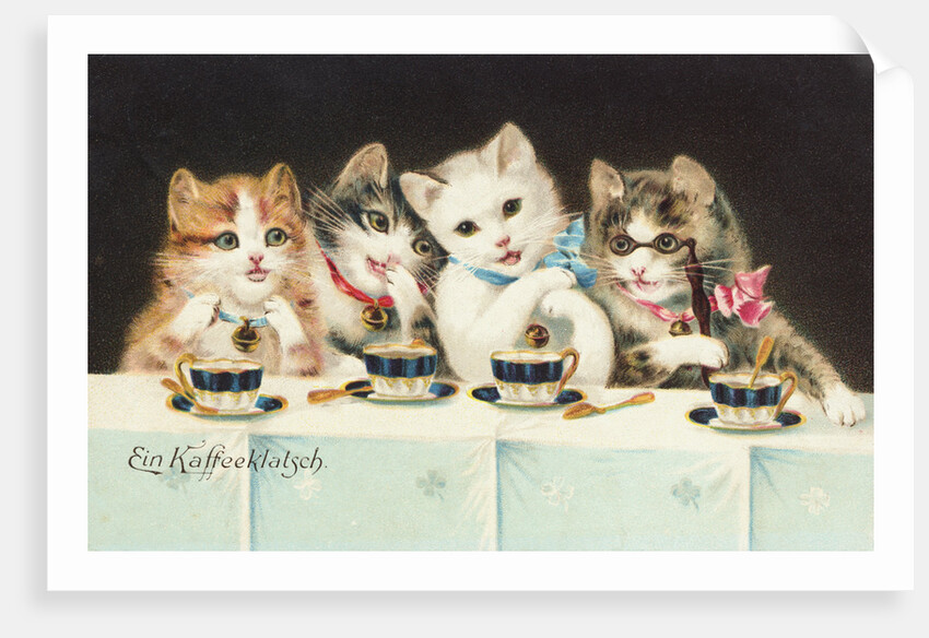 Ein Kaffeeklatsch Postcard by Anonymous
