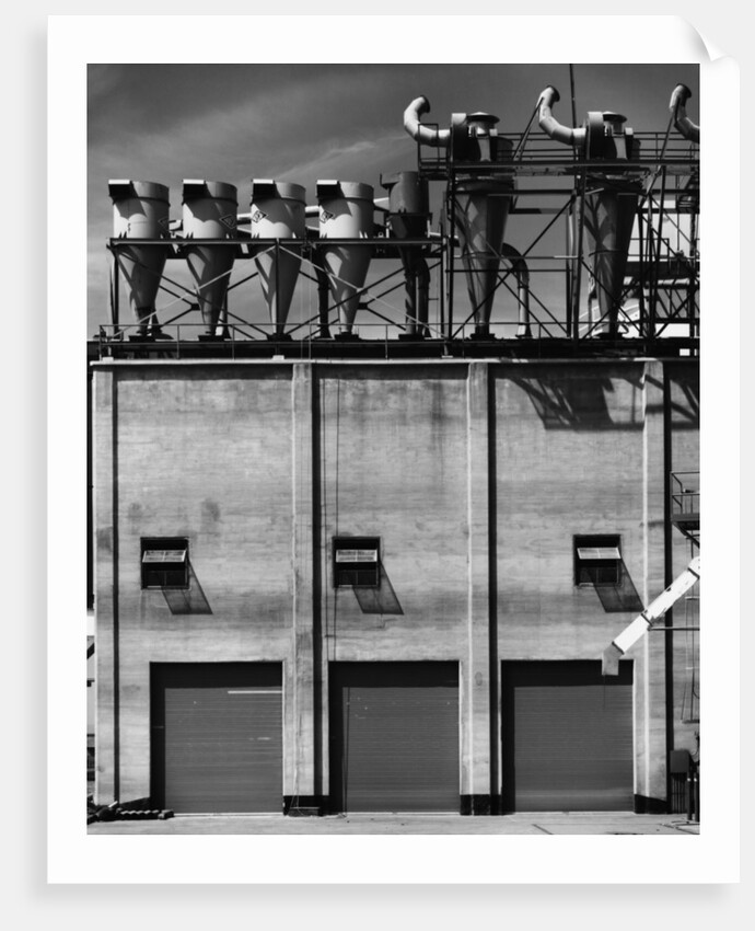 Depue Warehouse #6, Dustbin Salute by Gordon Osmundson