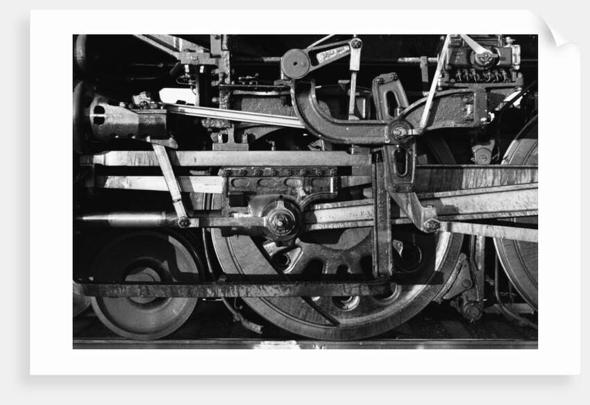 Lead Driver & Valve Gear, AT&SF #3751 from the Railroad Series by Gordon Osmundson