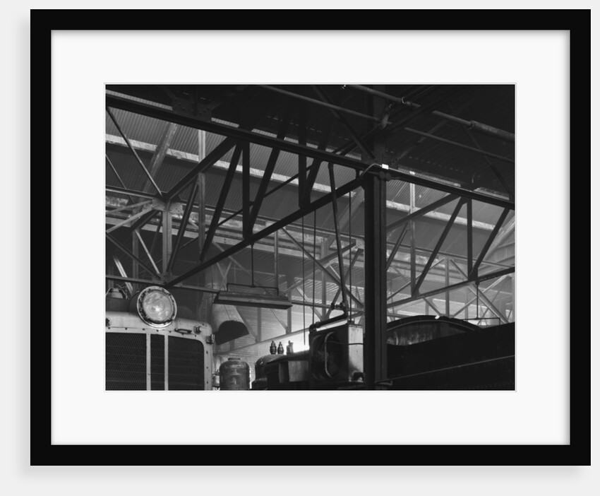 Engine House Scene #1 from the Nevada Northern Series by Gordon Osmundson