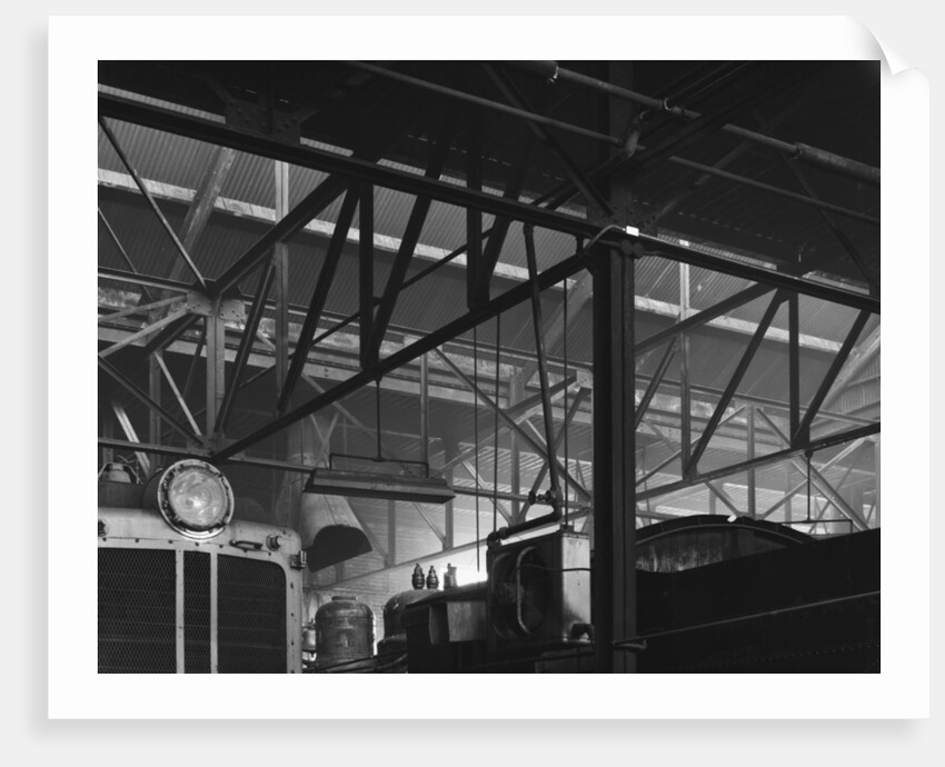 Engine House Scene #1 from the Nevada Northern Series by Gordon Osmundson